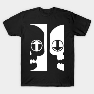 Yin Yang Skull T-Shirt